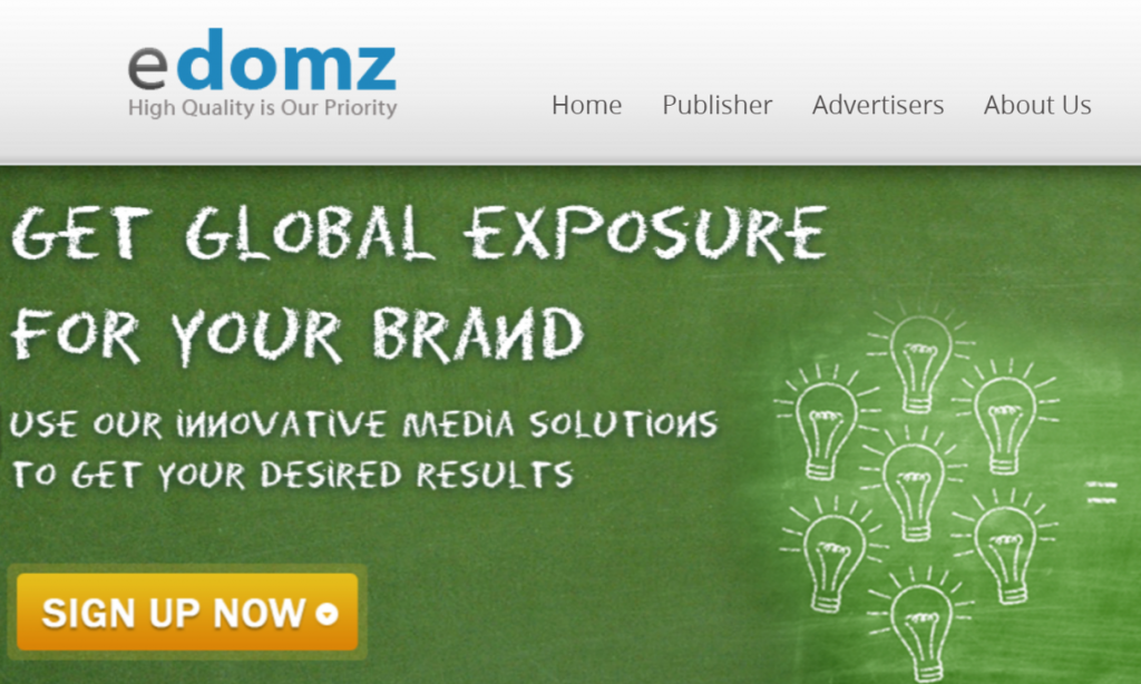 eDomz.com Leading Ad Network Providing Pop and CPM Advertising