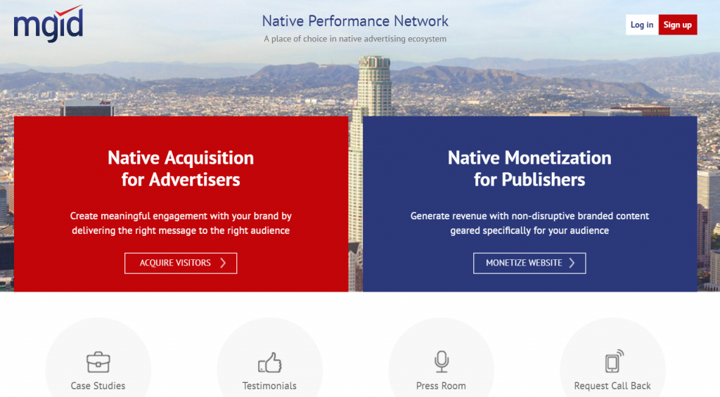 MGID Native Advertising Marketplace