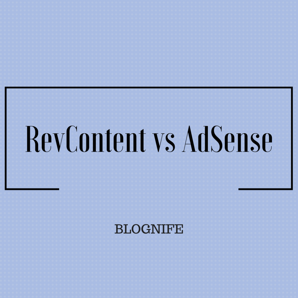 Revcontent vs adsense