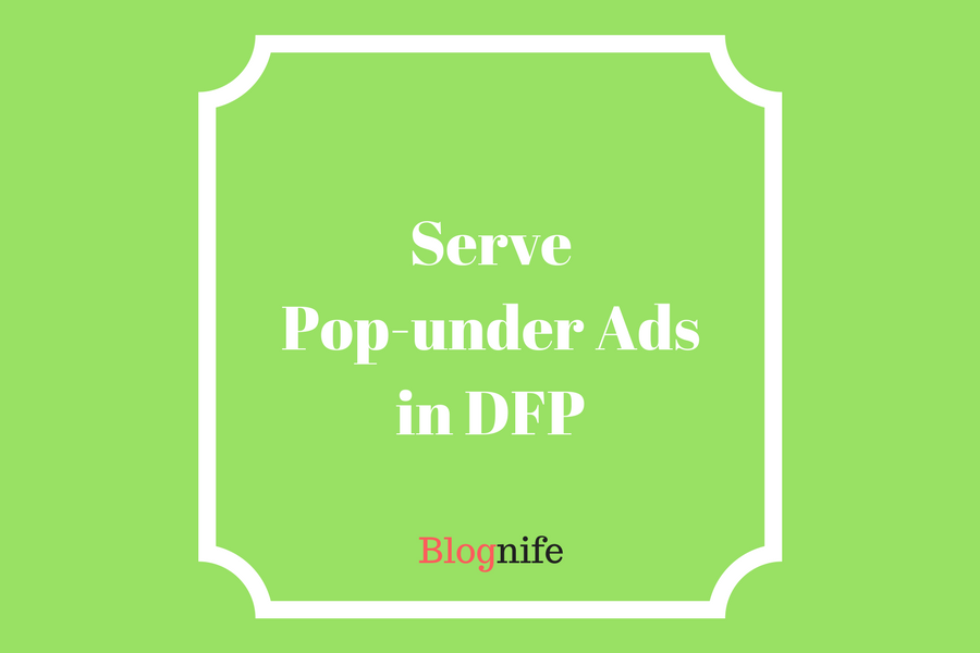 ServePop-under Adsin DFP