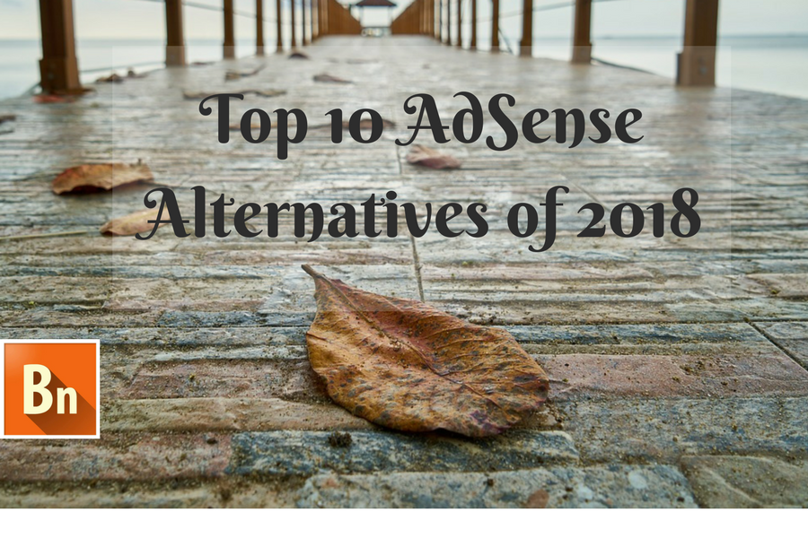 adsense alterantive list 2018