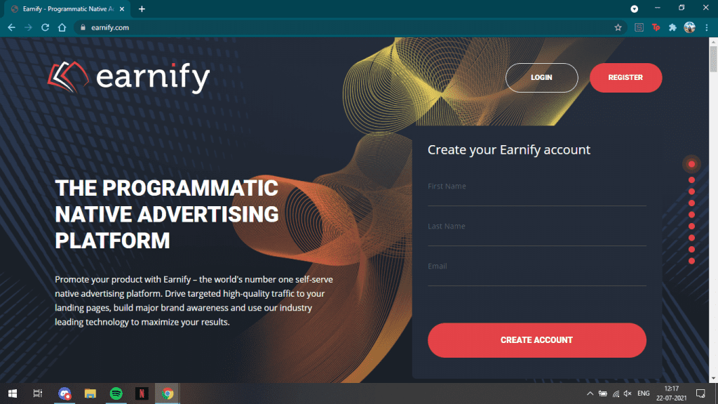 earnify crypto