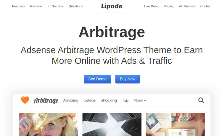 Arbitrage Theme by Lipode