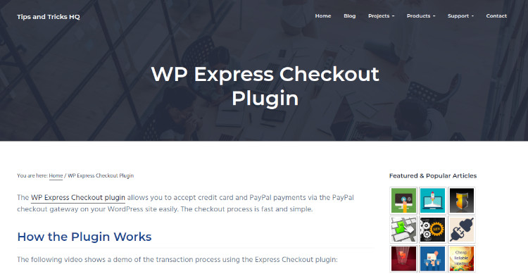 WP Express Checkout